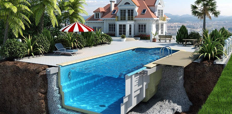 Композитный бассейн: «строим» за неделю!