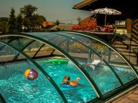 Крыша для бассейна своими руками